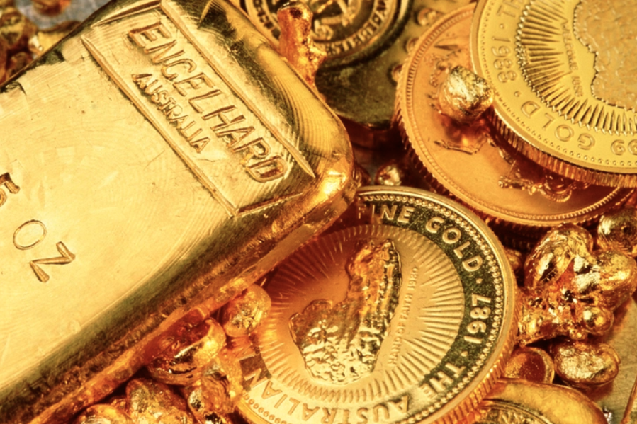 Gold im Korrekturmodus
